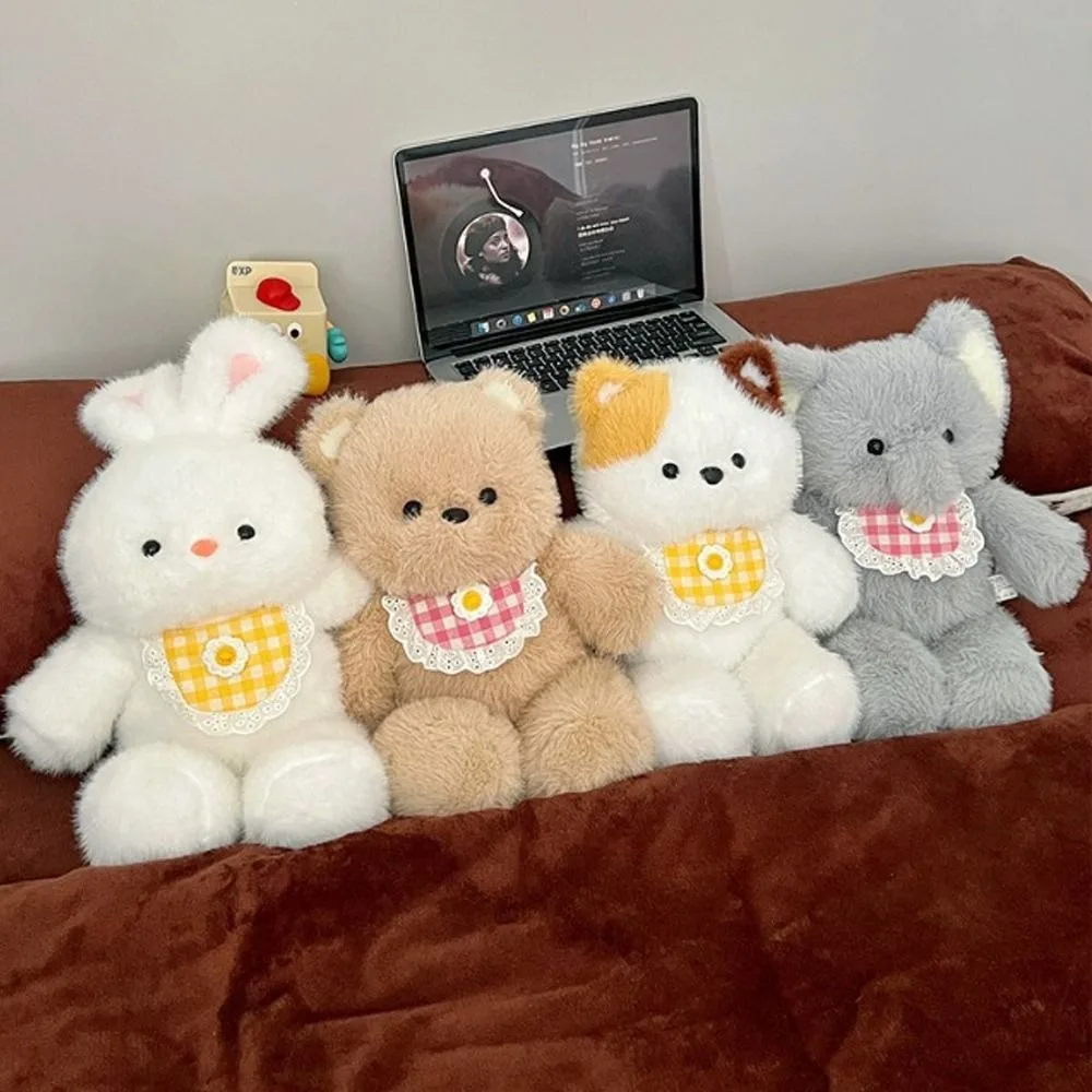 Kawaii бегущий медведь, плюшевые игрушки, 45 см, мягкие бегущие животные, мультяшный кролик с нагрудником, кукла, подарки
Kawaii бегущий медведь, плюшевые игрушки, 45 см, мягкие бегущие животные, мультяшный кролик с нагрудником, кукла, подарки