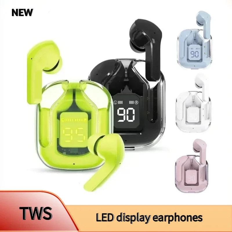 Original T2 Wireless Bluetooth Earphone Transparent HIFI Headphones LED Power Digital Display Stereo Sound Earphones for
Original T2 Wireless Bluetooth Earphone Transparent HIFI Headphones LED Power Digital Display Stereo Sound Earphones for