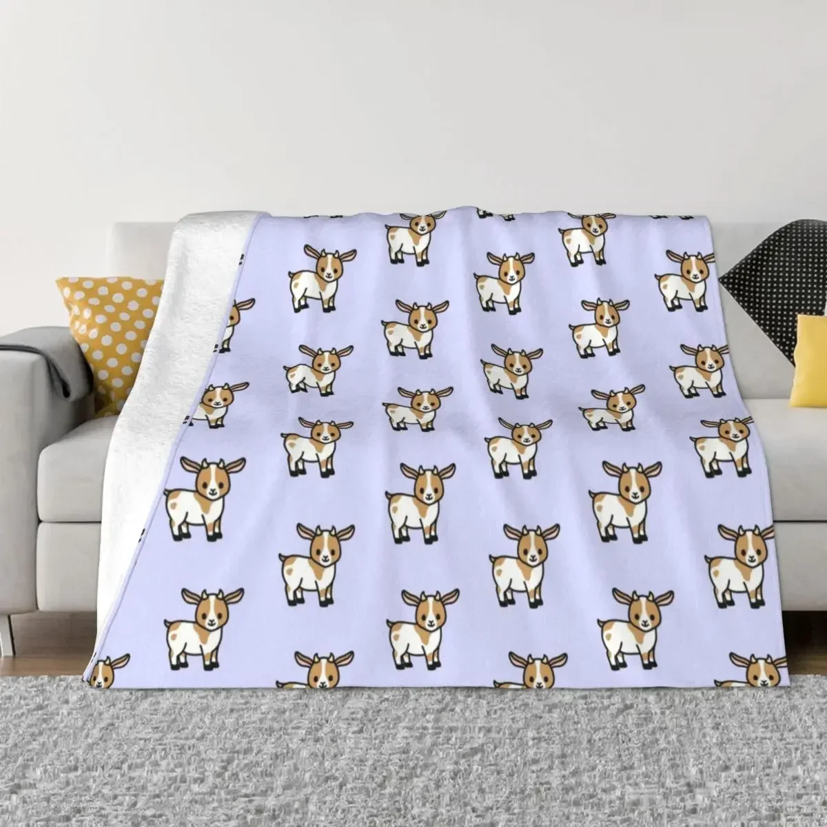 Cute Goats Animal Blankets Flannel Summer Air Conditioning Multi-function Lightweight Thin Throw Blanket for Bed Couch Bedspread
Cute Goats Animal Blankets Flannel Summer Air Conditioning Multi-function Lightweight Thin Throw Blanket for Bed Couch Bedspread