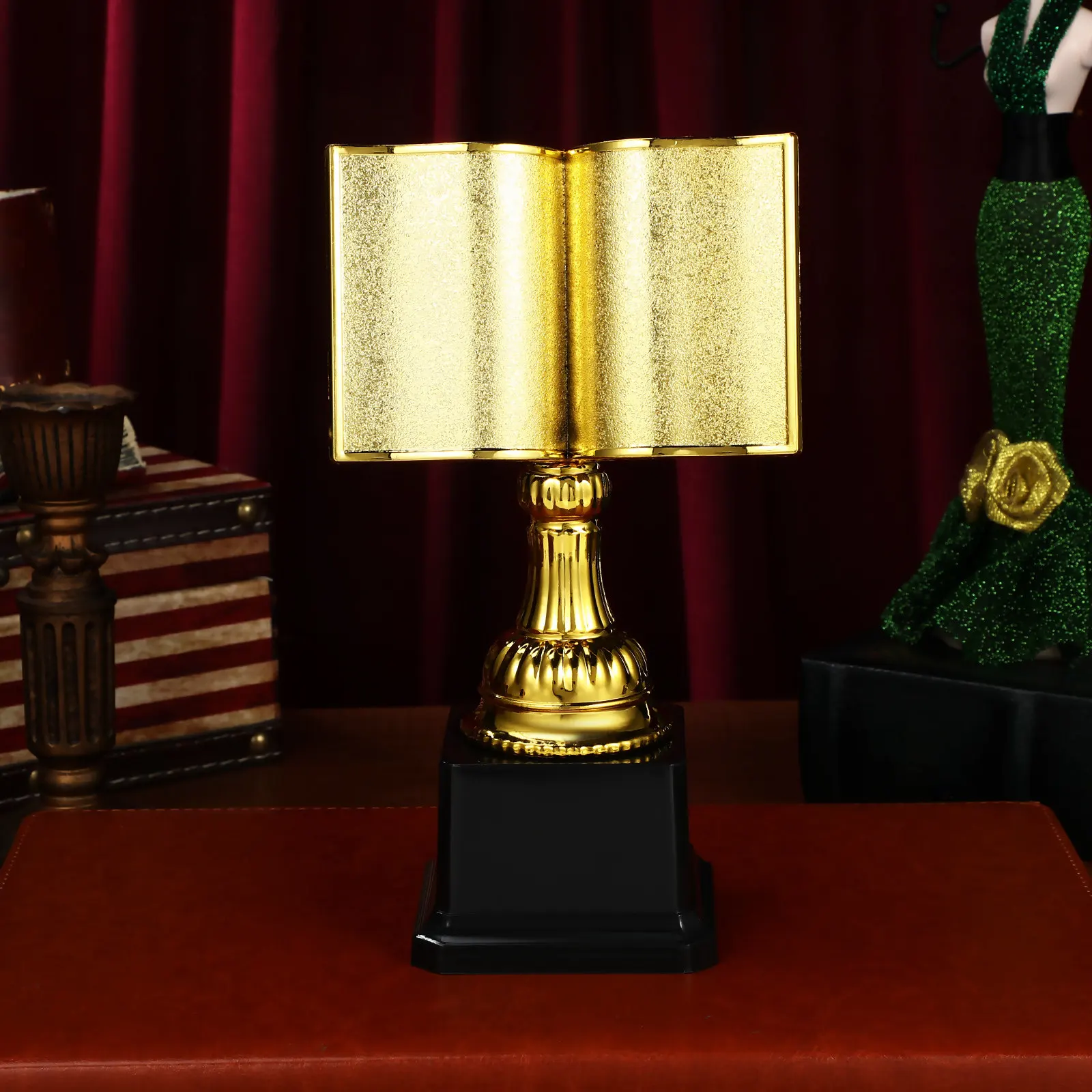 Award Trophy Reading Competition Delicate Compact Trophy for Reading Contest Prize and Multi-Scene Use Display
Award Trophy Reading Competition Delicate Compact Trophy for Reading Contest Prize and Multi-Scene Use Display
