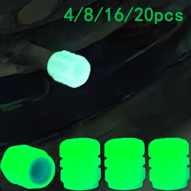 4/8/16/20pcs Car Luminous Tire Valve Caps Fluorescent Night Glowing Motorcycle Bicycle Bike Wheel Tyre Hub Valve Stem Caps Decor
4/8/16/20pcs Car Luminous Tire Valve Caps Fluorescent Night Glowing Motorcycle Bicycle Bike Wheel Tyre Hub Valve Stem Caps Decor
