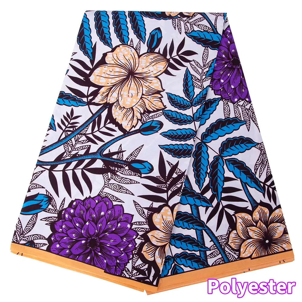 Ankara African Print Batik Pagne Real Wax Fabric DIY Sewing Patchwork Wedding Dress Craft Material Polyester High Quality Tissu
Ankara African Print Batik Pagne Real Wax Fabric DIY Sewing Patchwork Wedding Dress Craft Material Polyester High Quality Tissu