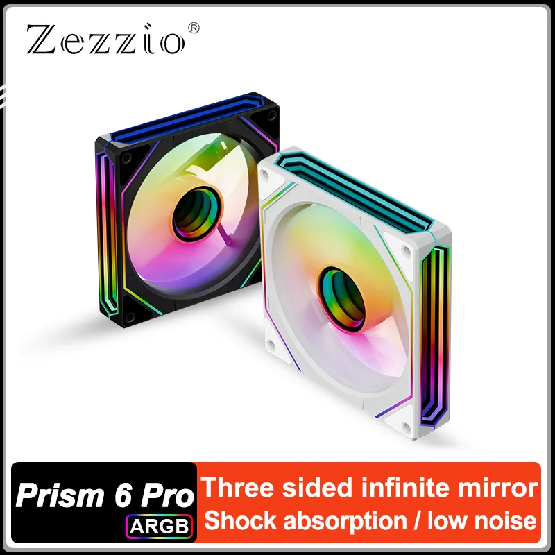 ZEZZIO PRISM 6 Pro 12 см корпус охлаждающий вентилятор три зеркала бесконечности 5 В 3PIN ARGB/PWM AURA SYNC тихий охлаждающий вентилятор
ZEZZIO PRISM 6 Pro 12 см корпус охлаждающий вентилятор три зеркала бесконечности 5 В 3PIN ARGB/PWM AURA SYNC тихий охлаждающий вентилятор