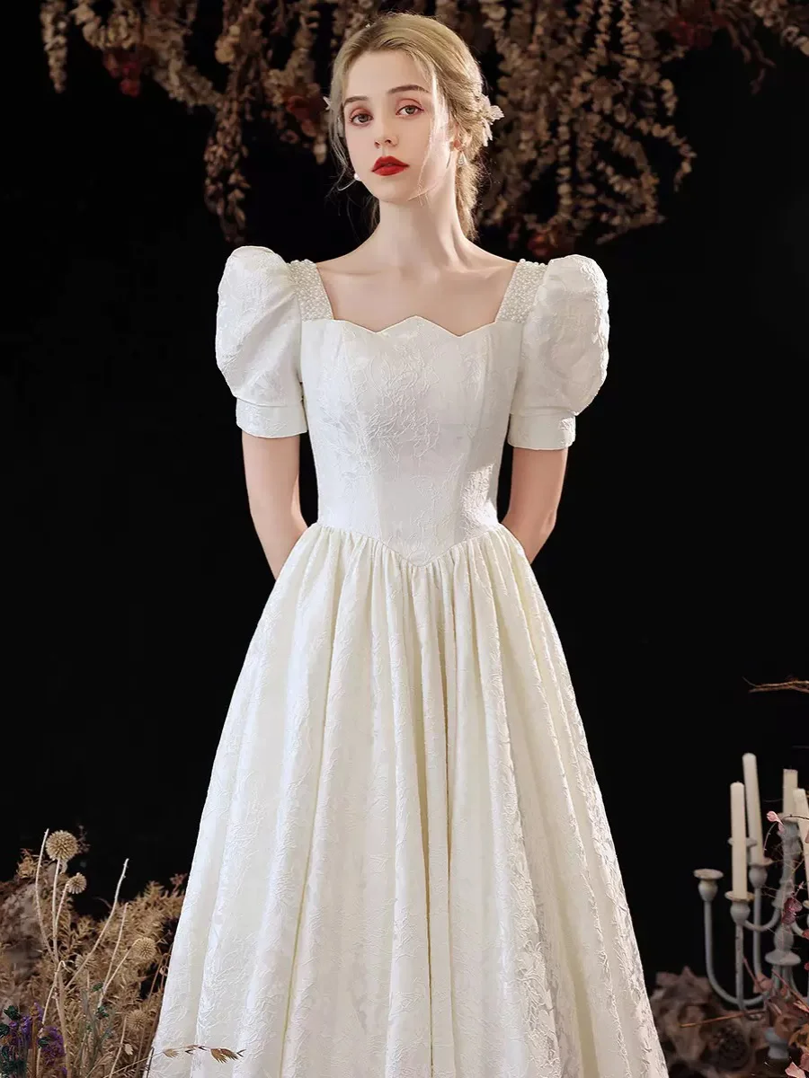 Champagne Color Evening Gown Women's Luxury High-End Sensation Student Art Exam Performance Banquet Elegance Host Wedding Dr
Champagne Color Evening Gown Women's Luxury High-End Sensation Student Art Exam Performance Banquet Elegance Host Wedding Dr