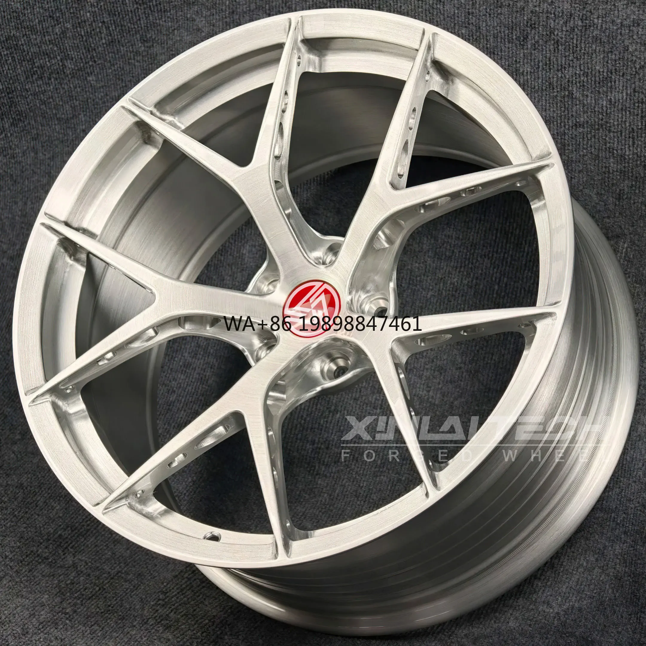 XL Silver Brushed Custom 1 Piece Forged Wheels 5x112 5x114.3 5x120 Deep Concave Wheels 17 18 19 20 21 22 Inch Car Alloy Rims
XL Silver Brushed Custom 1 Piece Forged Wheels 5x112 5x114.3 5x120 Deep Concave Wheels 17 18 19 20 21 22 Inch Car Alloy Rims