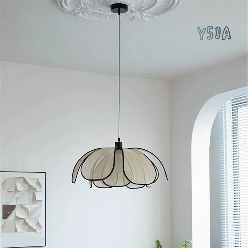 Y50A-Vintage Style Lotus Hand-Woven Chandelier For Living Spaces, E27 Socket, AC85-265V Adjustable Color Settings
Y50A-Vintage Style Lotus Hand-Woven Chandelier For Living Spaces, E27 Socket, AC85-265V Adjustable Color Settings