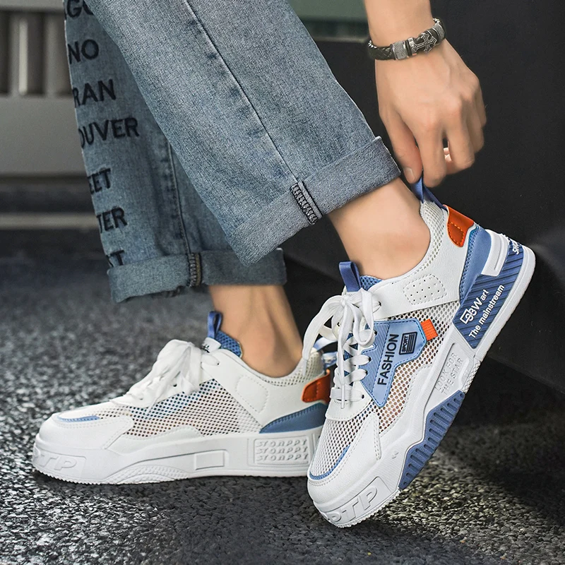 Новая летняя универсальная модная молодежная обувь для отдыха и спорта на толстой подошве, мужская обувь для доски, легкая и универсальная уличная обувь
Новая летняя универсальная модная молодежная обувь для отдыха и спорта на толстой подошве, мужская обувь для доски, легкая и универсальная уличная обувь