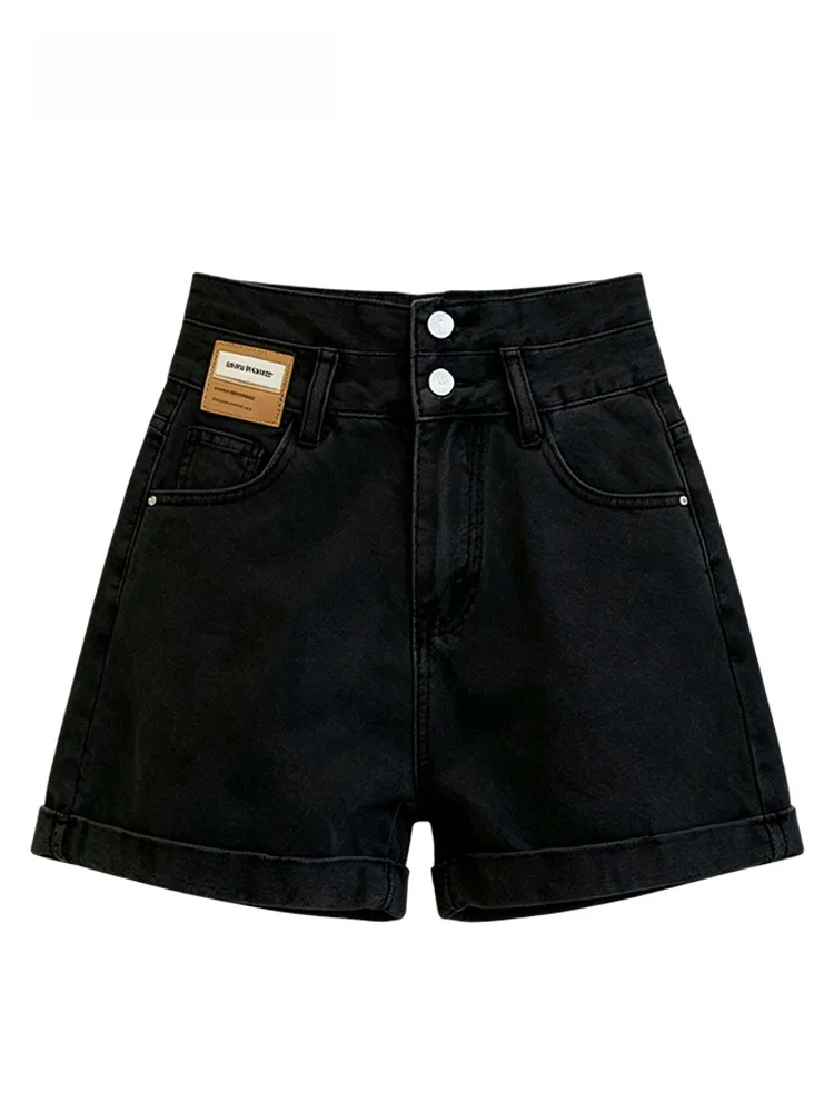 Cara CLUB Retro Stylish plus Size Denim Shorts Women Summer High Waist Straight Leg Pants Trendy Fashionable Korean Style
Cara CLUB Retro Stylish plus Size Denim Shorts Women Summer High Waist Straight Leg Pants Trendy Fashionable Korean Style