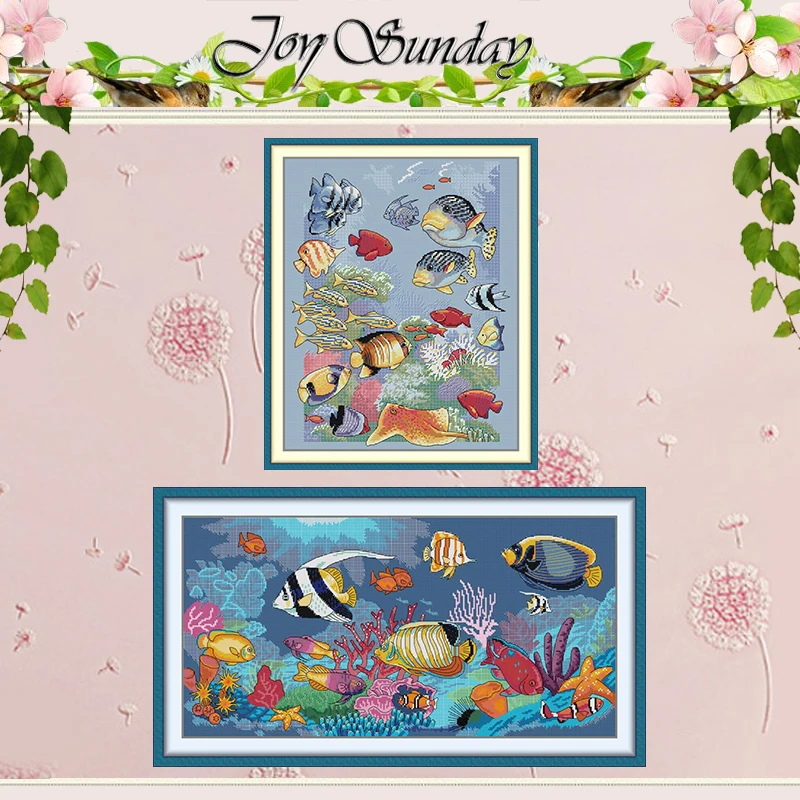 Tropical Fish Patterns Counted Cross Stitch Set DIY 11CT 14CT 16CT Stamped DMC Cross-stitch Kit Embroidery Needlework Home Decor
Tropical Fish Patterns Counted Cross Stitch Set DIY 11CT 14CT 16CT Stamped DMC Cross-stitch Kit Embroidery Needlework Home Decor