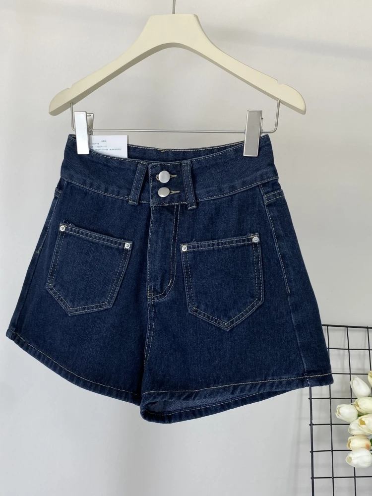 High Waist A-Line Short Jeans Women Summer Loose Fit Casual Outerwear Wide Leg Trendy Hot Pants High Waist Slimming Effect
High Waist A-Line Short Jeans Women Summer Loose Fit Casual Outerwear Wide Leg Trendy Hot Pants High Waist Slimming Effect