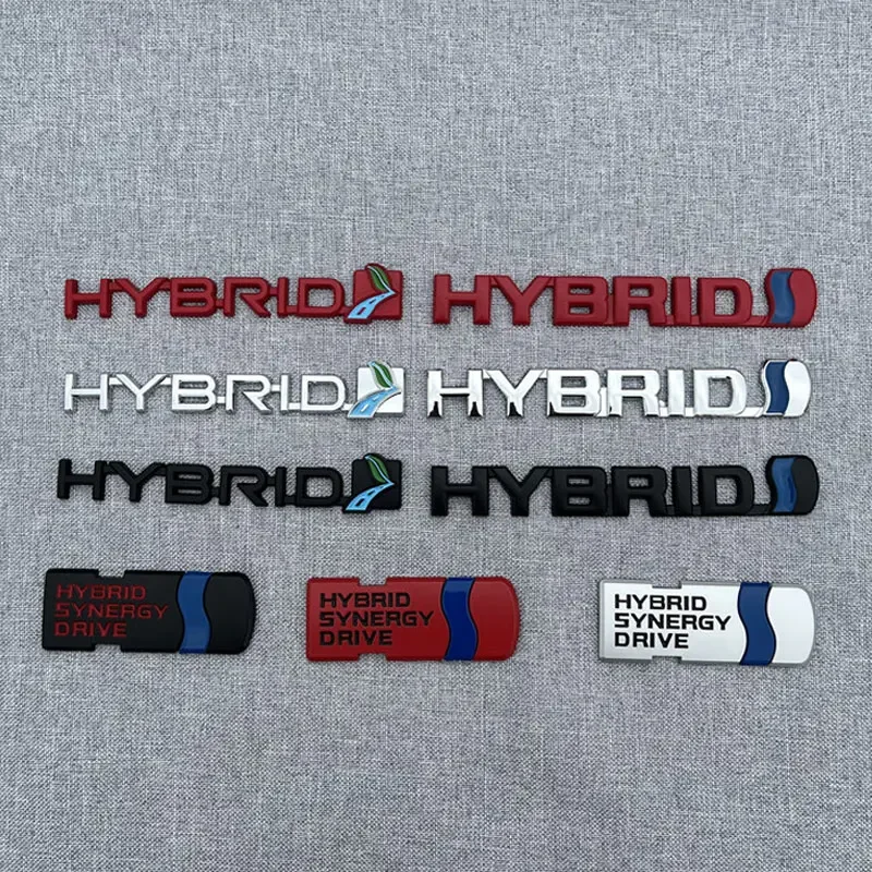 HYBRID SYNERGY DRIVE emblem car stickers for Toyota Camry Ray rav4 vehicle body refit side fender rear trunk decorative logo
HYBRID SYNERGY DRIVE emblem car stickers for Toyota Camry Ray rav4 vehicle body refit side fender rear trunk decorative logo