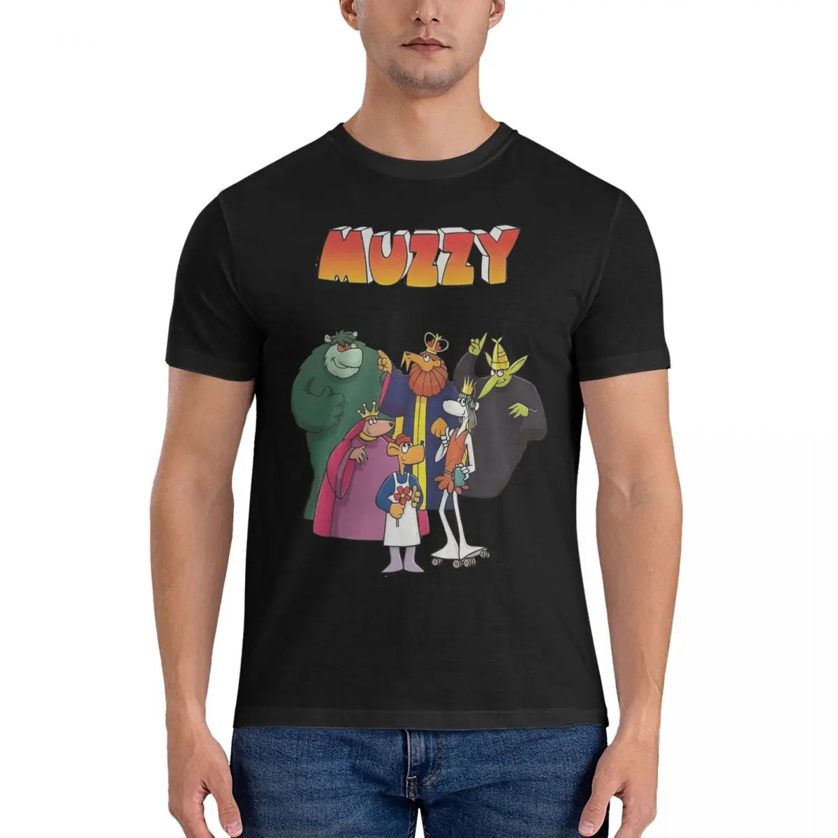 Muzzy T-Shirt for Men Muzzy in Gondoland Vintage Pure Cotton Tees Crew Neck Short Sleeve T Shirts Summer Clothes
Muzzy T-Shirt for Men Muzzy in Gondoland Vintage Pure Cotton Tees Crew Neck Short Sleeve T Shirts Summer Clothes