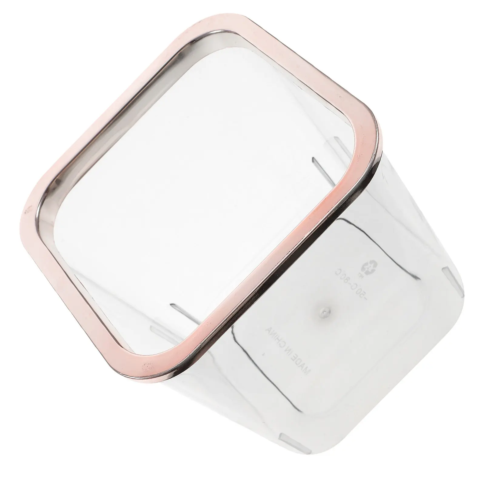 Clear Pet Desktop Trash Can for Bedroom Kitchen Office Modern Minimalist Waste Bin Transparent Garbage Container Room Organizer
Clear Pet Desktop Trash Can for Bedroom Kitchen Office Modern Minimalist Waste Bin Transparent Garbage Container Room Organizer