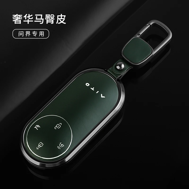 Кожаный брелок премиум-класса для HUAWEI AITO M5/M7/M8/M9/Ultra/Max 2024-2025, защитный чехол из натуральной кожи, автомобильные аксессуары
Кожаный брелок премиум-класса для HUAWEI AITO M5/M7/M8/M9/Ultra/Max 2024-2025, защитный чехол из натуральной кожи, автомобильные аксессуары