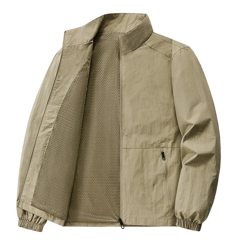 Autumn New Men Jacket Outdoor Sports Casual Loose Korean Style Middle Jacket Male Outerwear
Autumn New Men Jacket Outdoor Sports Casual Loose Korean Style Middle Jacket Male Outerwear