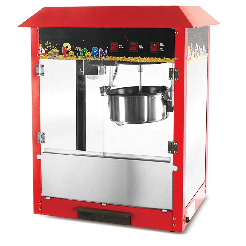 Commercial Automatic Stainless Steel Popcorn Machine Overheat Protection CE Certified Built-In Stirring System for Large Cinemas
Commercial Automatic Stainless Steel Popcorn Machine Overheat Protection CE Certified Built-In Stirring System for Large Cinemas