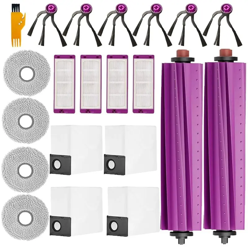 【BRAND NEW】21PCS Main Side Brush Mop Cloths Filters Dust Bags For Eureka J15 Evo Ultra Self Emptying Robot Vacuum Cleaner Parts
【BRAND NEW】21PCS Main Side Brush Mop Cloths Filters Dust Bags For Eureka J15 Evo Ultra Self Emptying Robot Vacuum Cleaner Parts