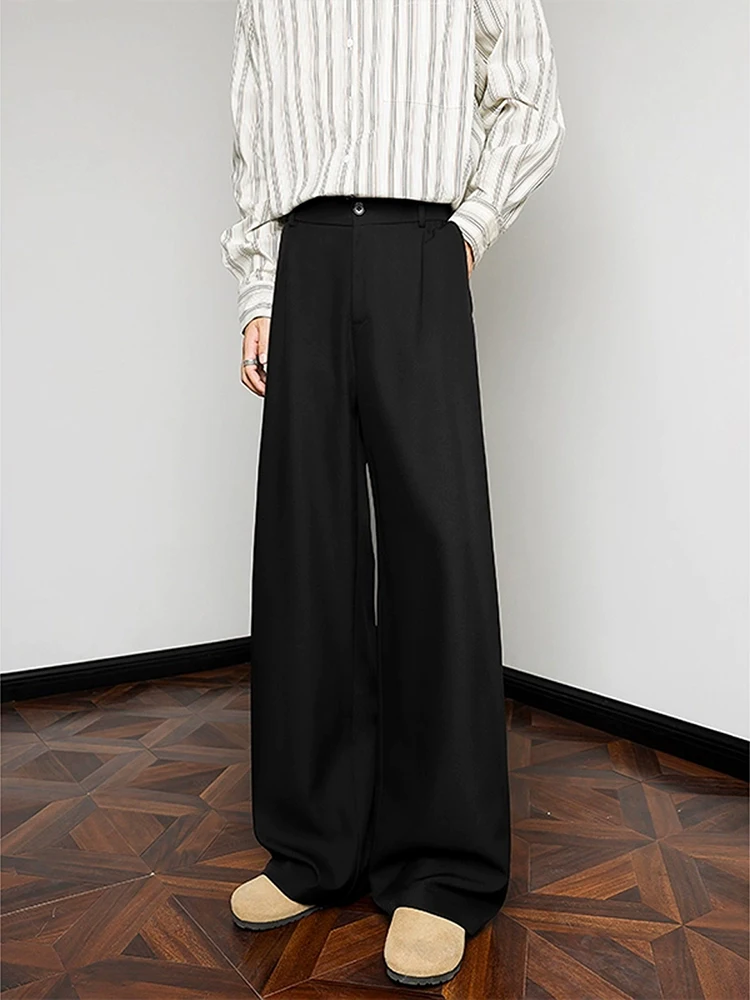 Мужские брюки Cleanfit с высокой талией, расклешенные, в американском стиле, длинные, с эффектом драпировки, прямые, летние, повседневные
Мужские брюки Cleanfit с высокой талией, расклешенные, в американском стиле, длинные, с эффектом драпировки, прямые, летние, повседневные