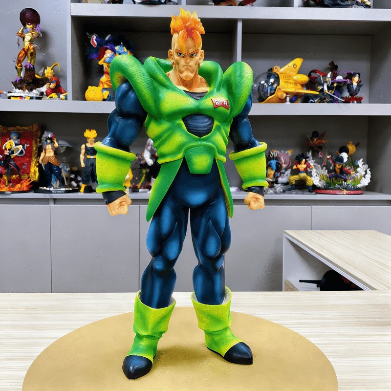 Dragon Ball Z Android 16 Gk Figure Pvc Collectible Statue Anime Peripheral Model Desktop Display Ornament For Adult Collectors
Dragon Ball Z Android 16 Gk Figure Pvc Collectible Statue Anime Peripheral Model Desktop Display Ornament For Adult Collectors