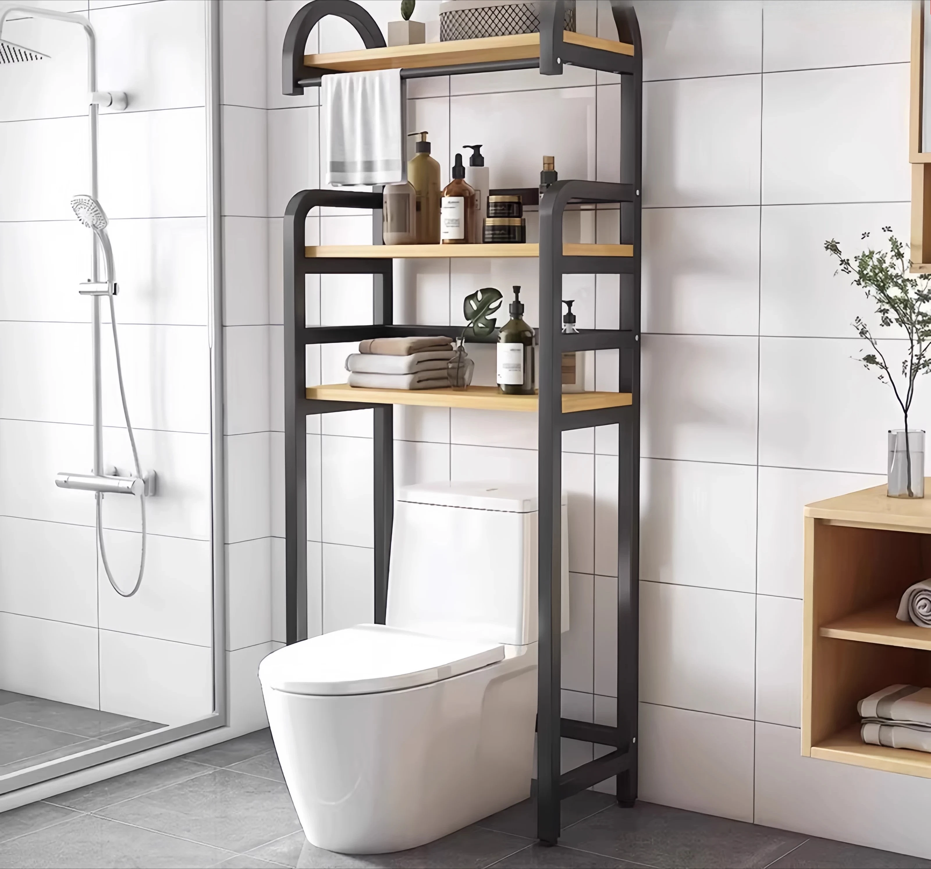 Bathroom bathroom rack, floor rack
Bathroom bathroom rack, floor rack