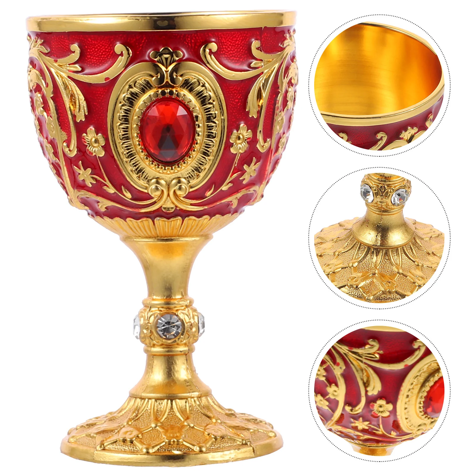 Glasses Anti-break Cup Convenient Metal Retro European Style Compact Red Small Multi-function Man
Glasses Anti-break Cup Convenient Metal Retro European Style Compact Red Small Multi-function Man