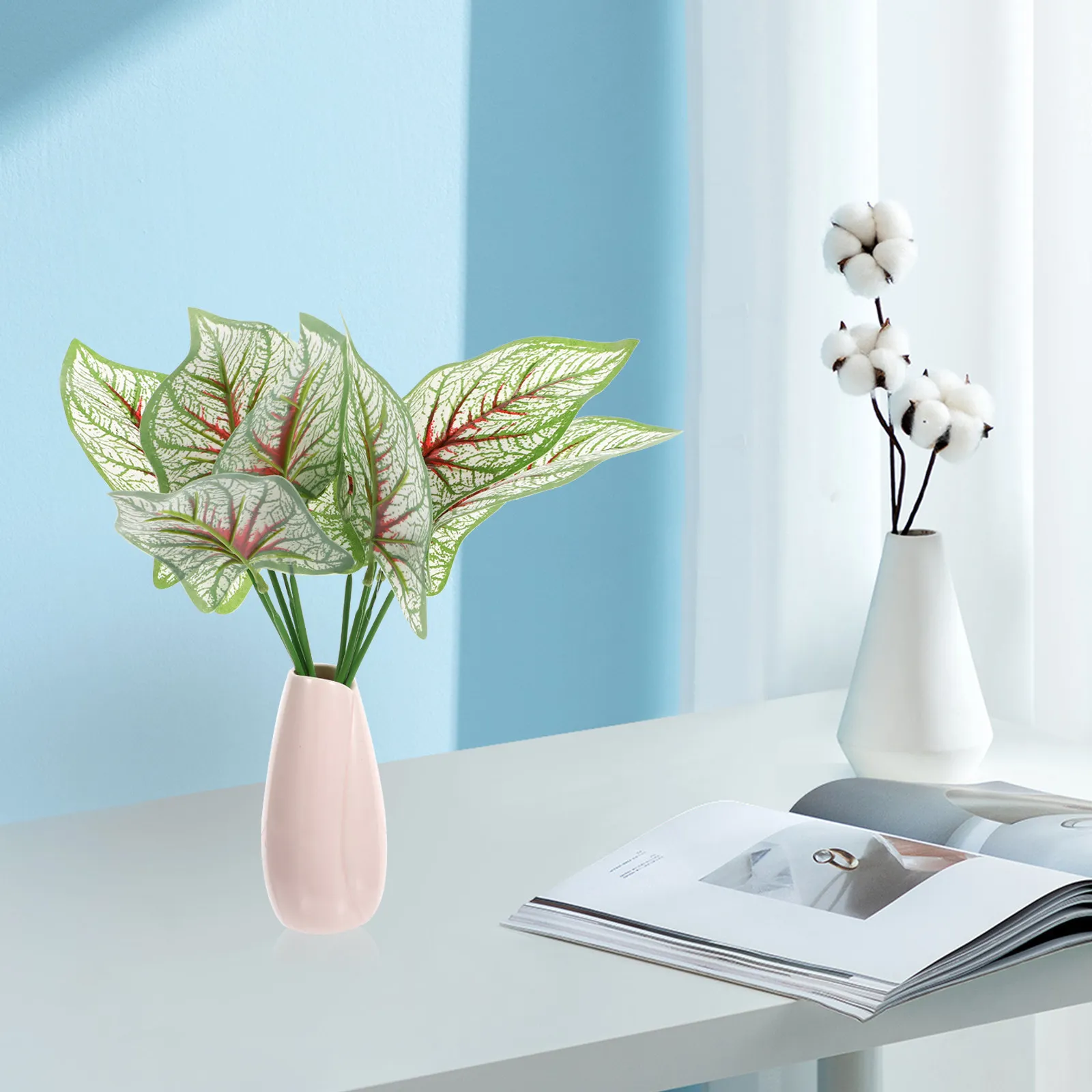 6 шт. Искусственные листья растений, имитация зелени, декор для дома, офиса, праздничное украшение, декор для рабочего стола
6 шт. Искусственные листья растений, имитация зелени, декор для дома, офиса, праздничное украшение, декор для рабочего стола