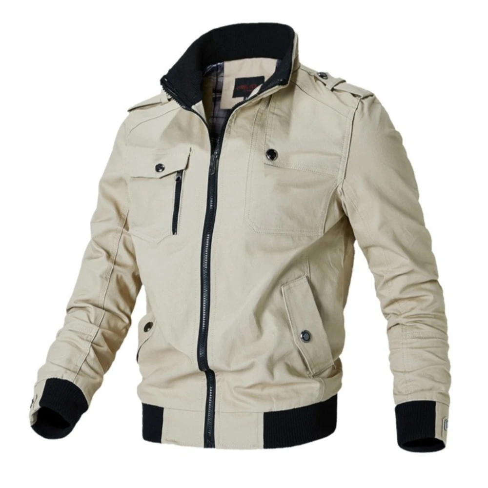 Autumn Vintage Zipper Pocket Patchwork Stand-up Collar Coat 2025 New Men Jacket Men Casual Long Sleeve Tooling Outdoor Coat Top
Autumn Vintage Zipper Pocket Patchwork Stand-up Collar Coat 2025 New Men Jacket Men Casual Long Sleeve Tooling Outdoor Coat Top