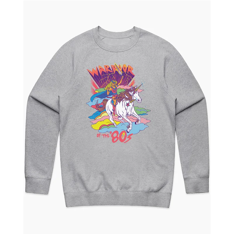 80s Warrior Classic Cartoon Anime American Simple Vintage High Street round Neck Sweatshirt Youth Casual Cotton Autumn Fashion
80s Warrior Classic Cartoon Anime American Simple Vintage High Street round Neck Sweatshirt Youth Casual Cotton Autumn Fashion