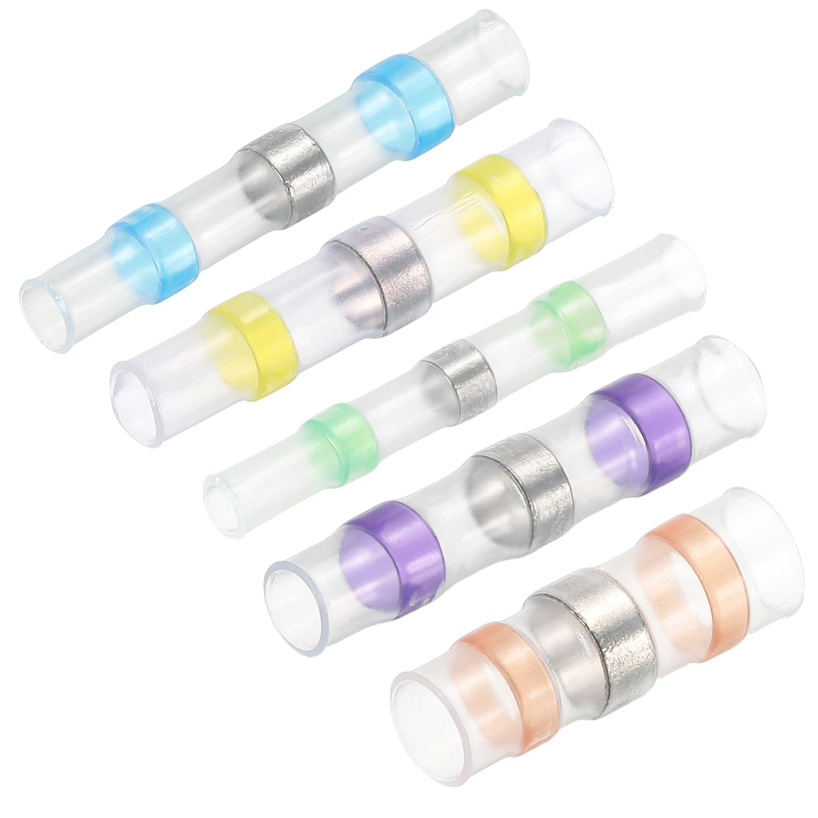 Uxcell 100pcs Waterproof Solder Seal Heat Shrink Butt Wire Connectors Terminals Insulated Electrical Wire Terminals Butt Splice
Uxcell 100pcs Waterproof Solder Seal Heat Shrink Butt Wire Connectors Terminals Insulated Electrical Wire Terminals Butt Splice