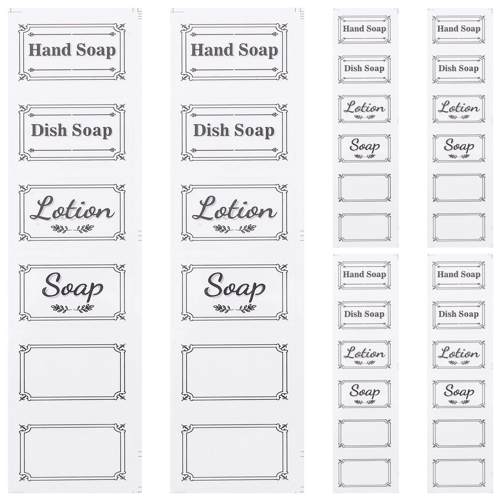 6 Pcs Waterproof Labels for Soap Stickers Small Bottle Dispenser Tags Home Style Glass Plastic Bottles Self Adhesive Reusable
6 Pcs Waterproof Labels for Soap Stickers Small Bottle Dispenser Tags Home Style Glass Plastic Bottles Self Adhesive Reusable