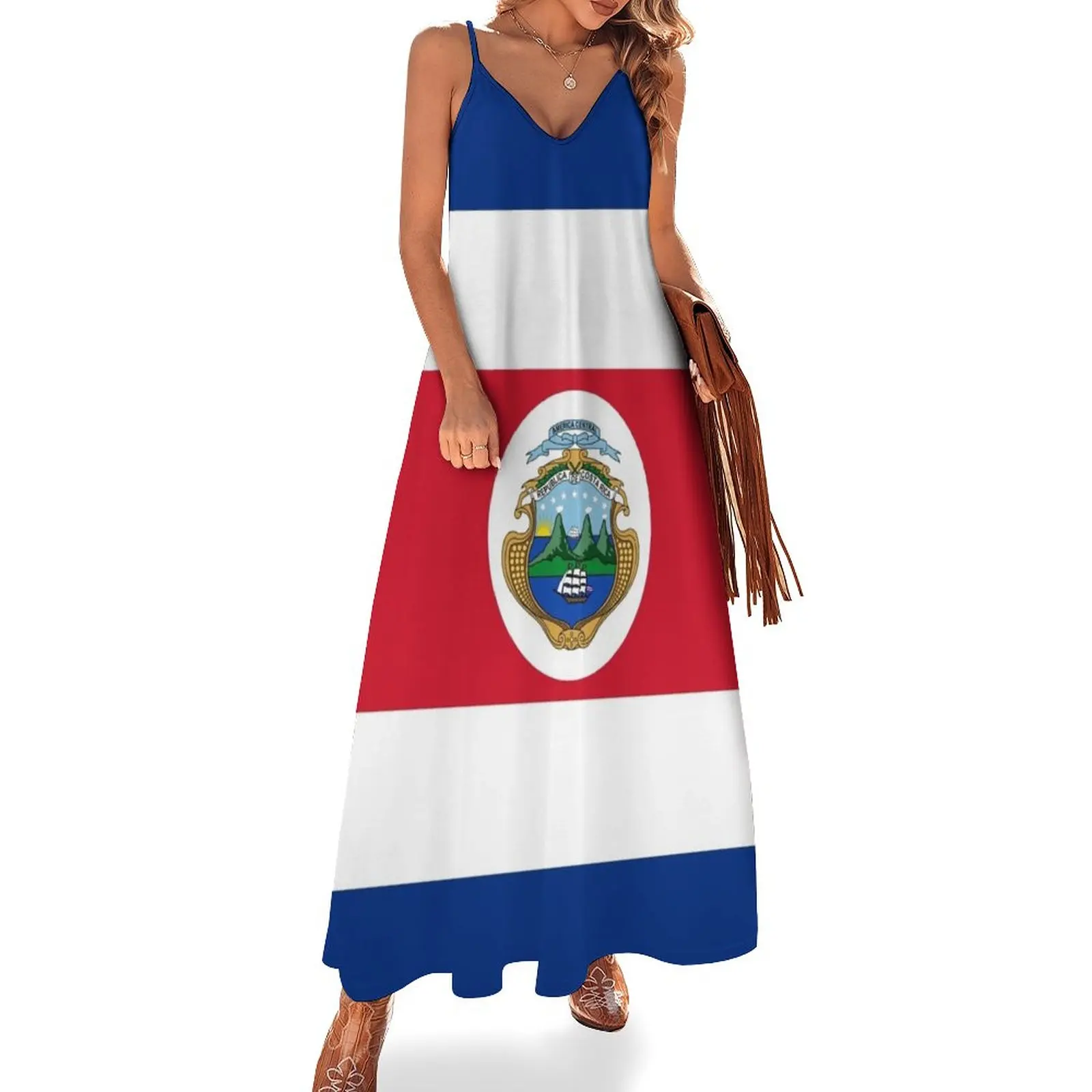 New Costa Rica flag Sleeveless Dress birthday dress Summer dresses for women Dress for girls
New Costa Rica flag Sleeveless Dress birthday dress Summer dresses for women Dress for girls