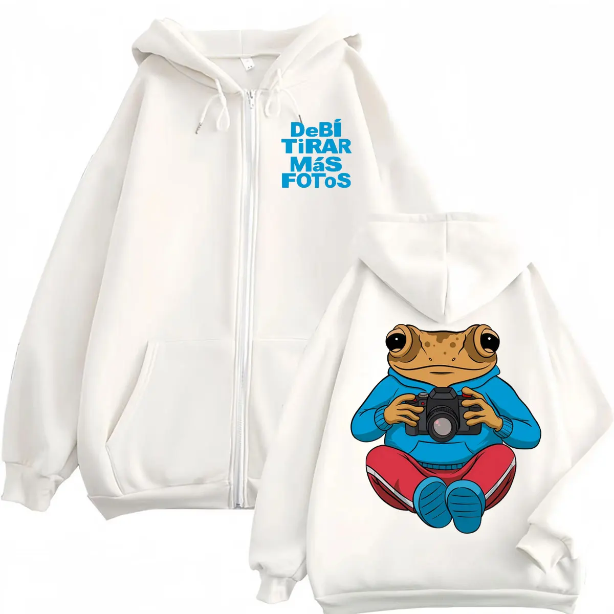 Bad Bunny Debi Tirar Mas Fotos DTMF Graphic Zipper Hoodies Fashion Hip Hop Zip Up Sweatshirts Men Women Casual Loose Pullovers
Bad Bunny Debi Tirar Mas Fotos DTMF Graphic Zipper Hoodies Fashion Hip Hop Zip Up Sweatshirts Men Women Casual Loose Pullovers