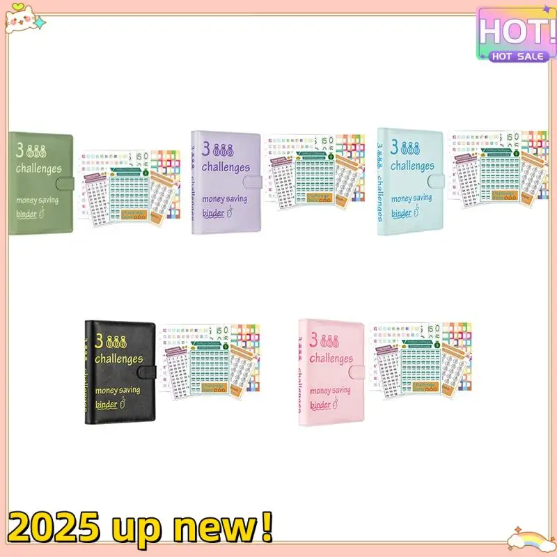 100 Envelopes Challenge Binder Budget Binder PU Savings Challenges Book Money Saving Planner, Black
100 Envelopes Challenge Binder Budget Binder PU Savings Challenges Book Money Saving Planner, Black