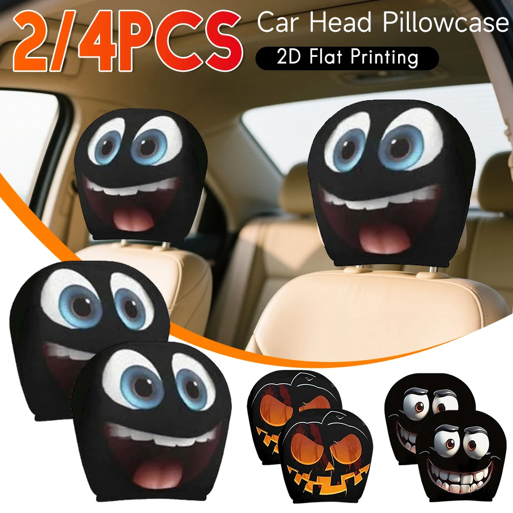 2/4PC Funny Cartoon Car Head Pillowcase Smiling Face Printed Car Interior Personalized Decoration Car Pillowcase for Auto Decor
2/4PC Funny Cartoon Car Head Pillowcase Smiling Face Printed Car Interior Personalized Decoration Car Pillowcase for Auto Decor