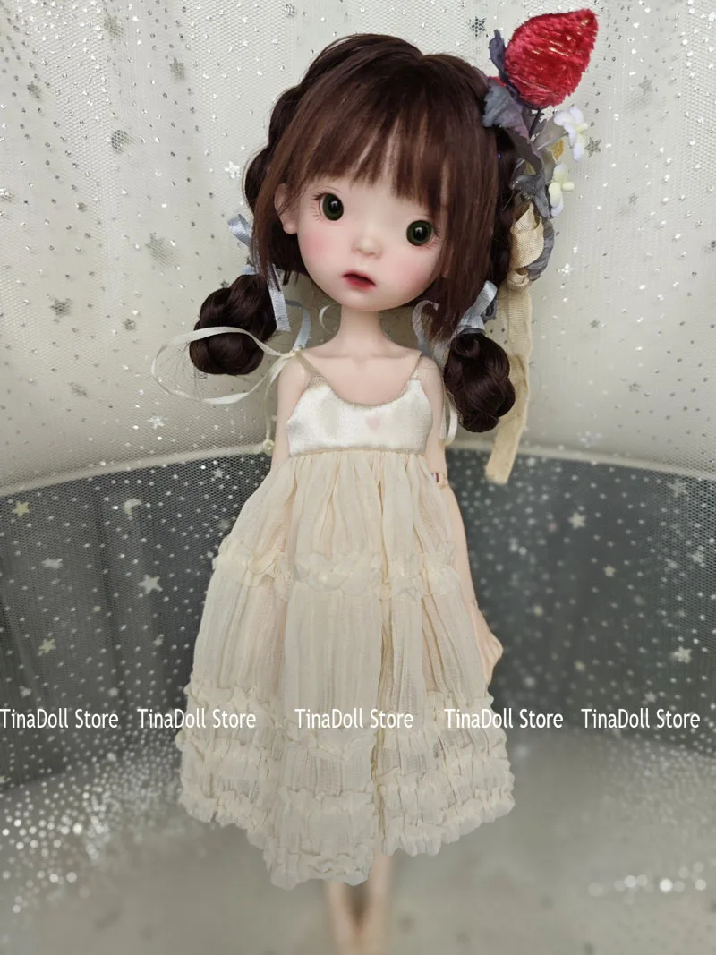 (TinaDoll Store) French lace style Landoudou/blythe beige 1pcs Clothes set(one-piece dress )for Landazz Landoudou/Blythe
(TinaDoll Store) French lace style Landoudou/blythe beige 1pcs Clothes set(one-piece dress )for Landazz Landoudou/Blythe