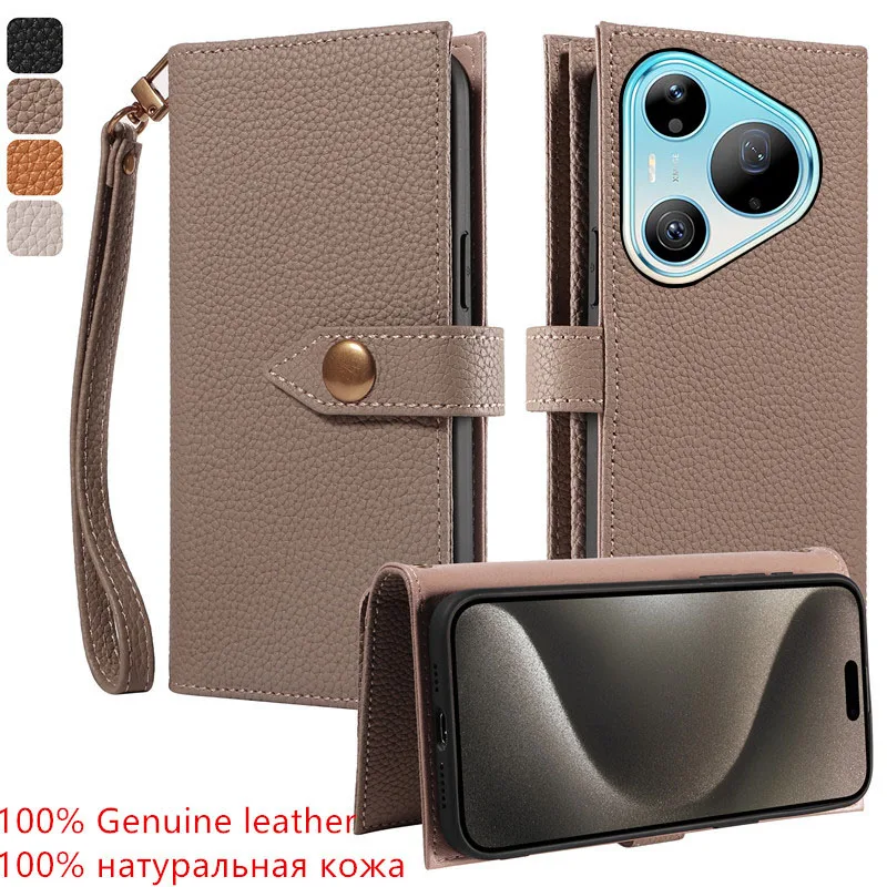 Premium Genuine leather multi-functional card slot wallet Cover For Huawei Pura 90 Pro Max Magnetic button shockproof phone Case
Premium Genuine leather multi-functional card slot wallet Cover For Huawei Pura 90 Pro Max Magnetic button shockproof phone Case