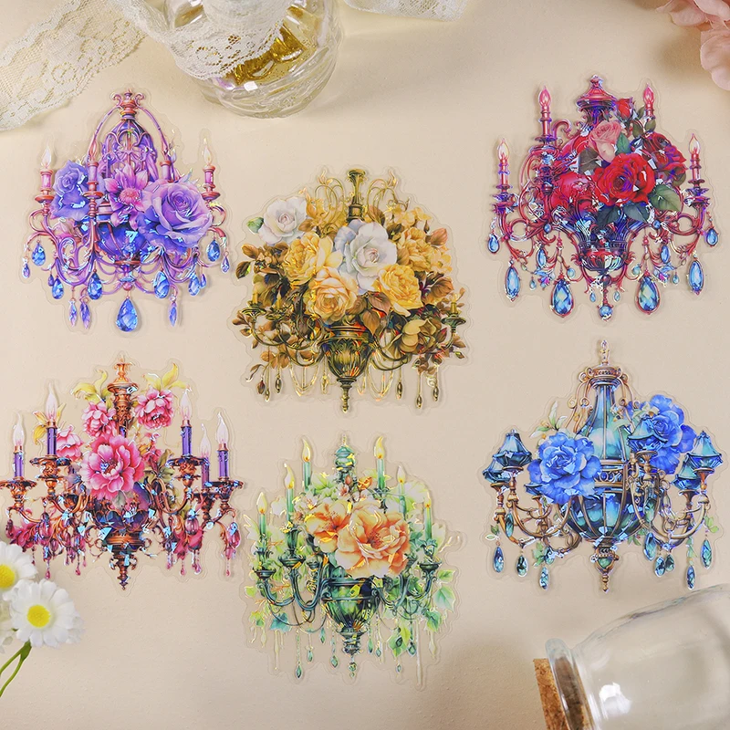 5 pcs Crystal lamp PET Card sticker aesthetic Stick Labels Decorative Diary Album Scrapbooking material junk journal supplies
5 pcs Crystal lamp PET Card sticker aesthetic Stick Labels Decorative Diary Album Scrapbooking material junk journal supplies