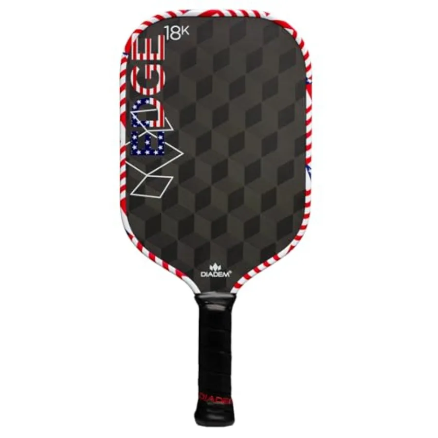 Diadem Edge 18K Pickleball Paddle Series USAPA Approved 18K Carbon Fiber Face for Unmatched Spin Control Durable Edge Shield Pr
Diadem Edge 18K Pickleball Paddle Series USAPA Approved 18K Carbon Fiber Face for Unmatched Spin Control Durable Edge Shield Pr