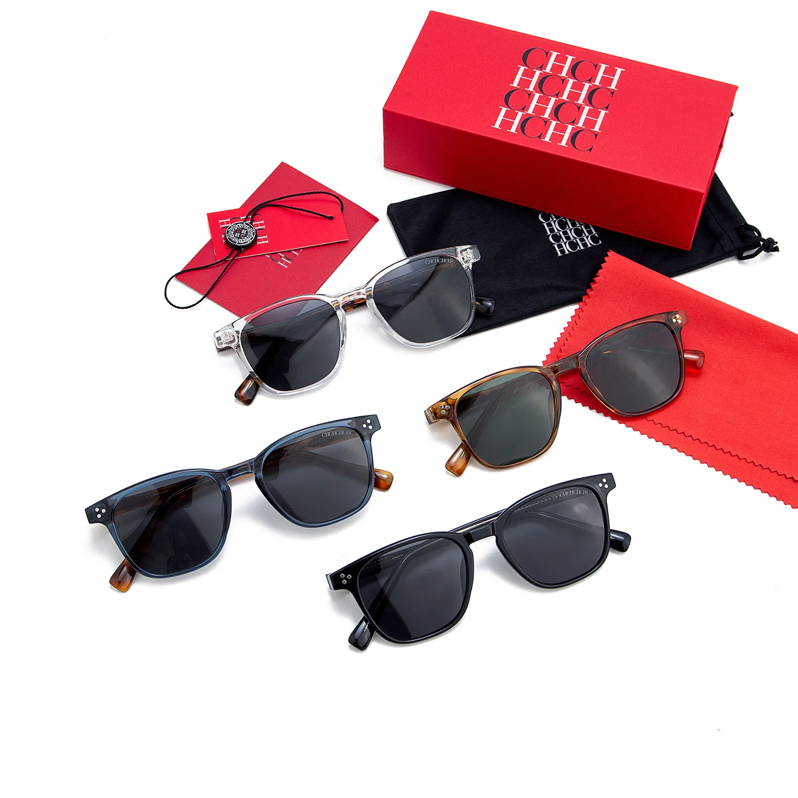 CHHC 2026 Retro Square Sunglasses for Women Men, Korean Style Cat Eye Sun Glasses, UV400 Protection Vintage Oversized Frame
CHHC 2026 Retro Square Sunglasses for Women Men, Korean Style Cat Eye Sun Glasses, UV400 Protection Vintage Oversized Frame