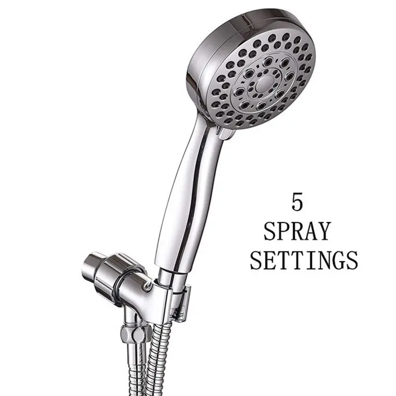 (WSFS) Brushed Nickel Shower Head with Handheld, Showerhead with High Pressure Spray, Handheld Shower Head
(WSFS) Brushed Nickel Shower Head with Handheld, Showerhead with High Pressure Spray, Handheld Shower Head