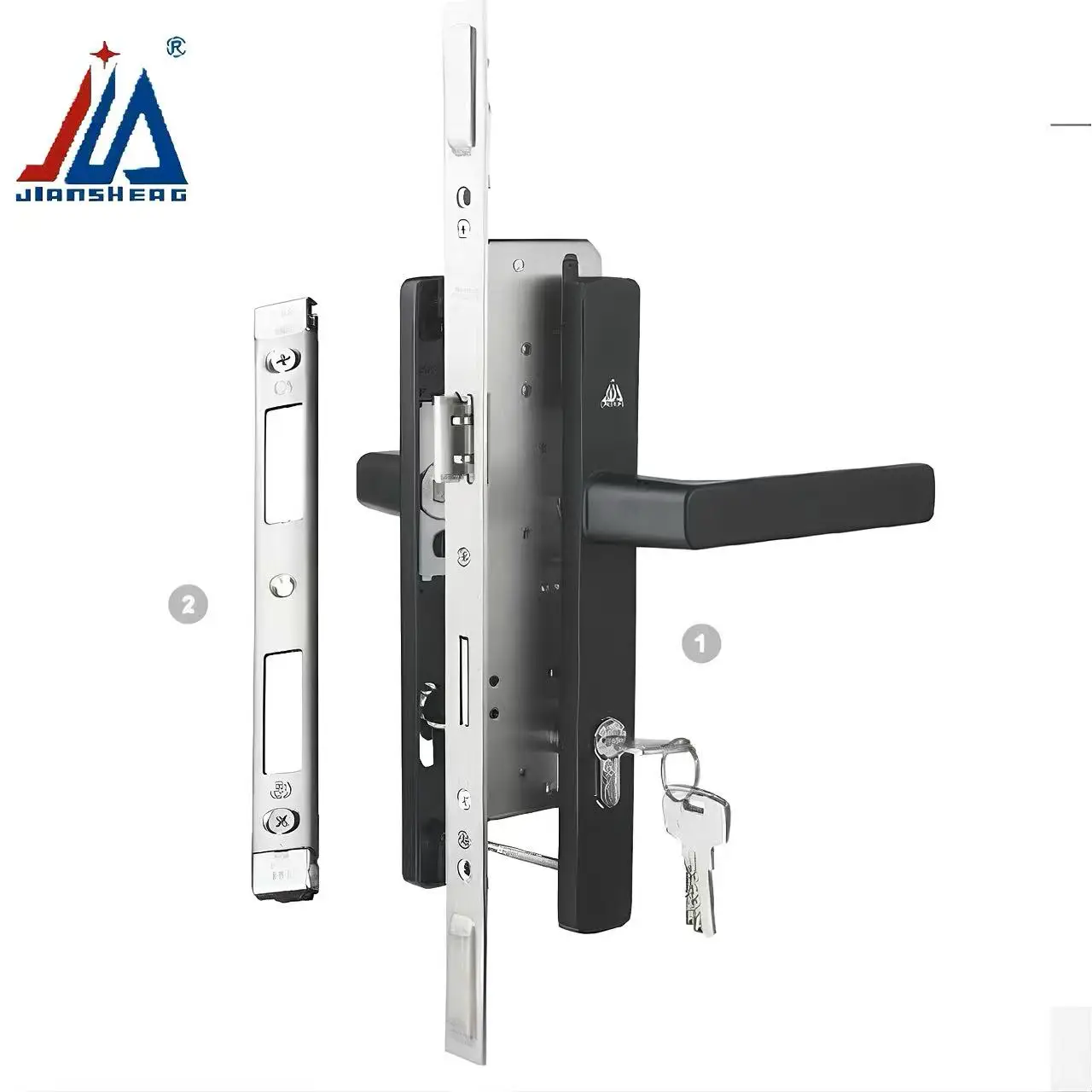 Multi-Point Opening Lock for Aluminum Alloy Doors Windows, Dual Groove for Mullion
Multi-Point Opening Lock for Aluminum Alloy Doors Windows, Dual Groove for Mullion