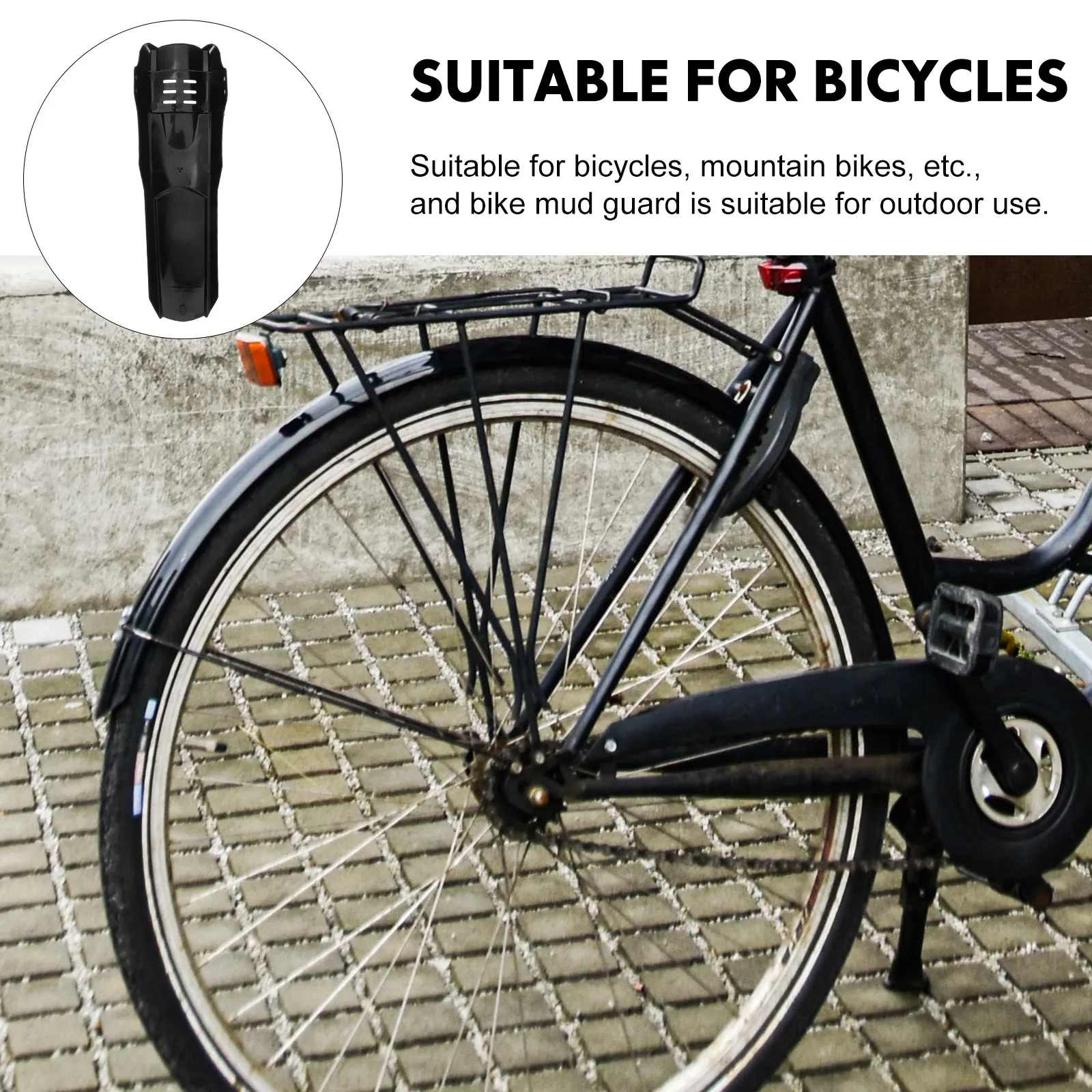 1 set 1 set Bicycle Hard Shell Carbon Fiber Mud Guard for Mountain Bike Rear Black Durable Lightweight Easy Install Outdoor
1 set 1 set Bicycle Hard Shell Carbon Fiber Mud Guard for Mountain Bike Rear Black Durable Lightweight Easy Install Outdoor