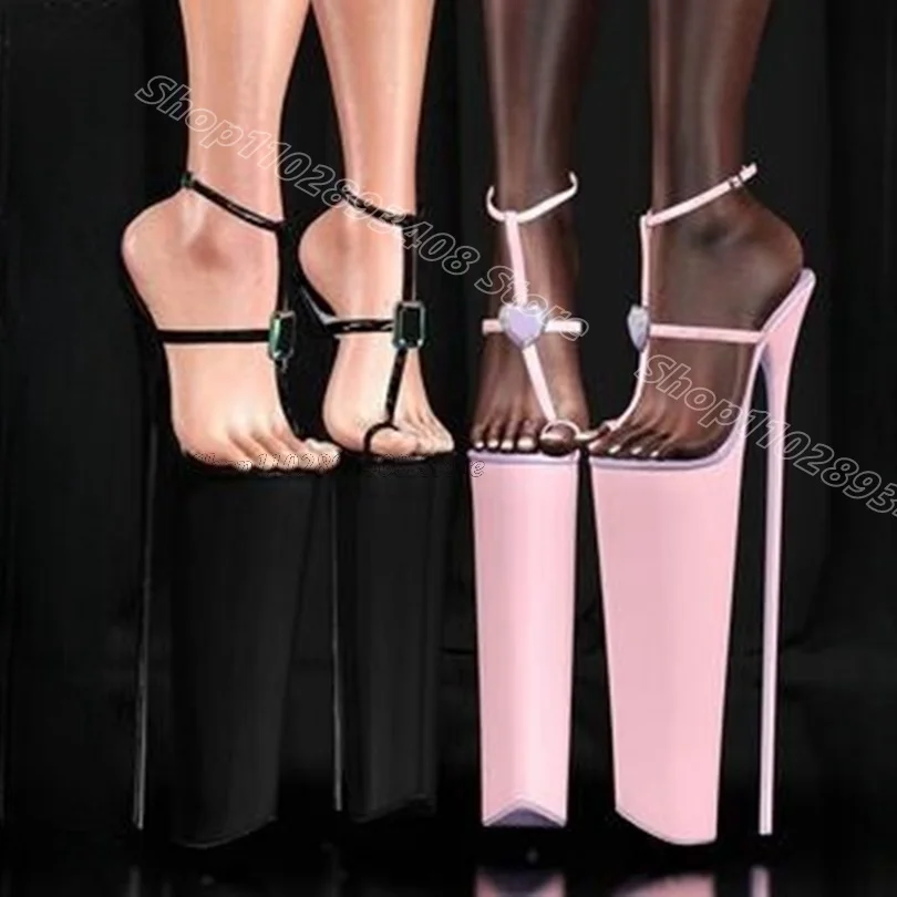 Pink Crystal Decor Split Toe Sandals Platform Solid Open Toe Ankle Buckle Stiletto Women Summer Shoes 2025 Zapatos Para Mujere
Pink Crystal Decor Split Toe Sandals Platform Solid Open Toe Ankle Buckle Stiletto Women Summer Shoes 2025 Zapatos Para Mujere