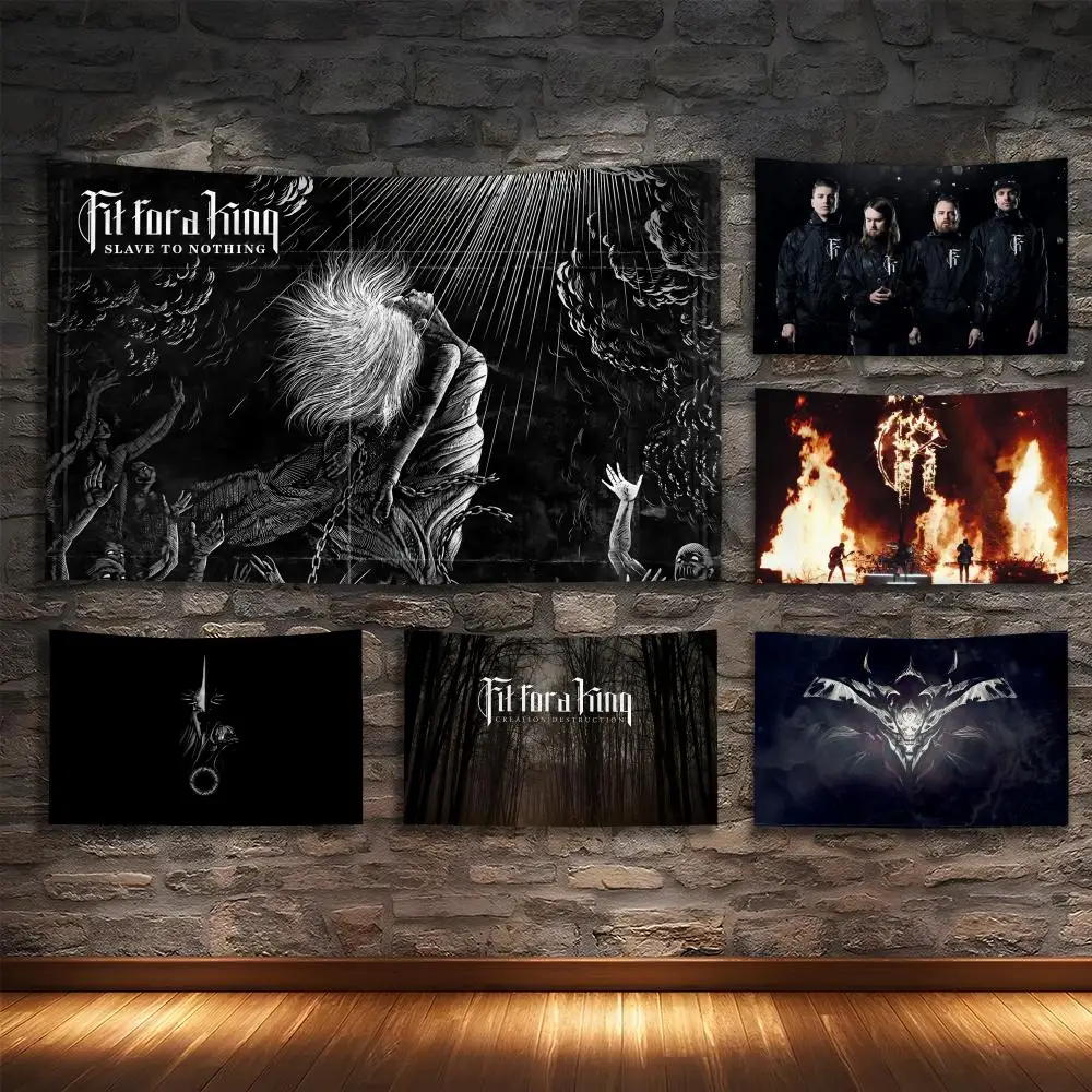 F-FIT FOR A KING Rock Tapestry Custom Living Bedroom Party Dormitory interior Wall bohemian Decoration Attached clip
F-FIT FOR A KING Rock Tapestry Custom Living Bedroom Party Dormitory interior Wall bohemian Decoration Attached clip