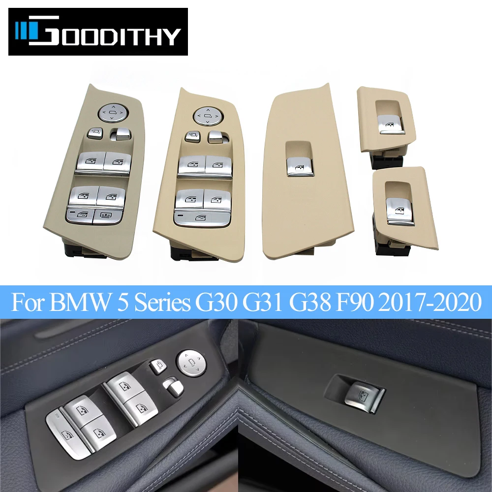 LHD Car Interior Door Window Lifting Switch Control Button Assembly For BMW 5 M5 Series G30 G31 F90 525i 530i 540i
LHD Car Interior Door Window Lifting Switch Control Button Assembly For BMW 5 M5 Series G30 G31 F90 525i 530i 540i
