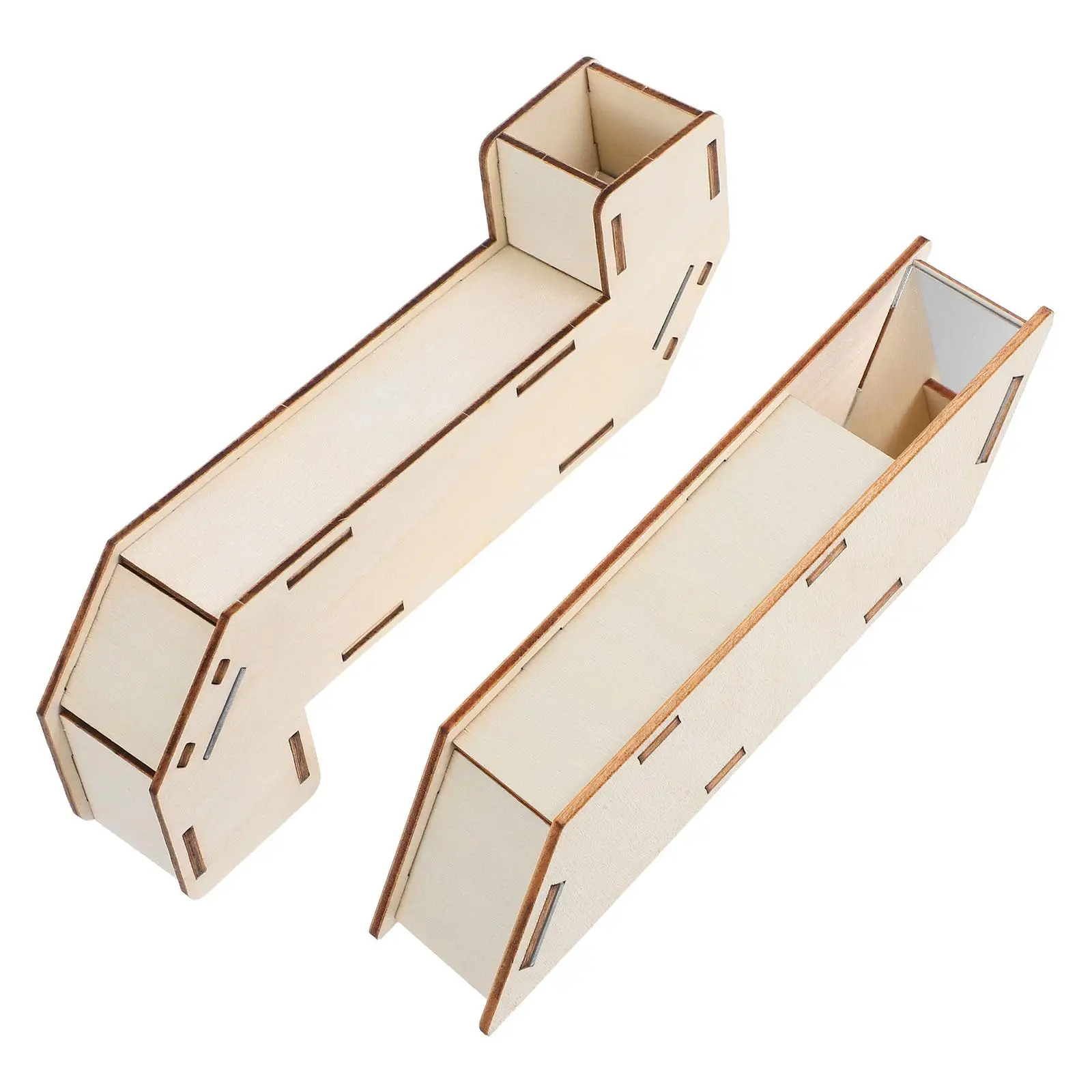2 Sets Children's Science Teaching Toys Study for Kids Periscope Mini Experiment Kit Wooden Experiments
2 Sets Children's Science Teaching Toys Study for Kids Periscope Mini Experiment Kit Wooden Experiments