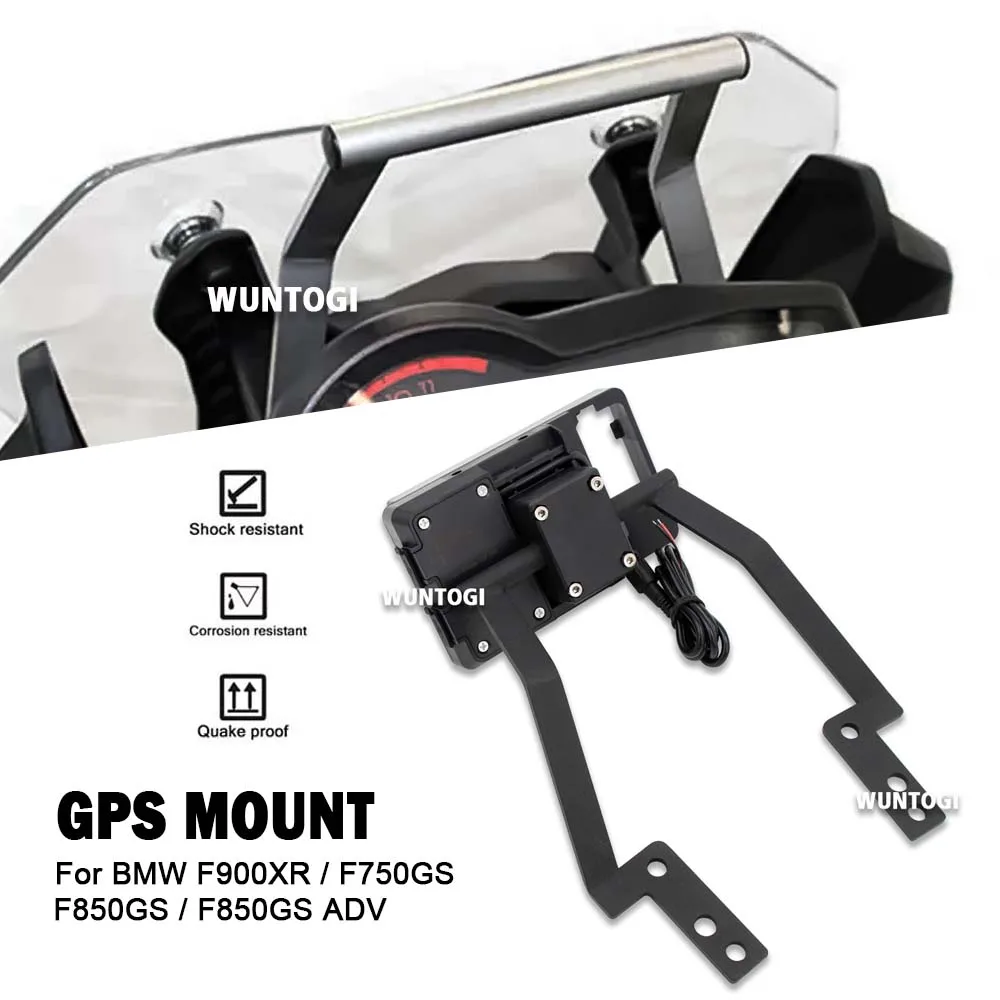 For BMW F850GS ADV Adventure F750GS F900XR Motorcycle Windshield Stand Holder Phone Mobile Phone GPS Navigation Plate Bracket
For BMW F850GS ADV Adventure F750GS F900XR Motorcycle Windshield Stand Holder Phone Mobile Phone GPS Navigation Plate Bracket
