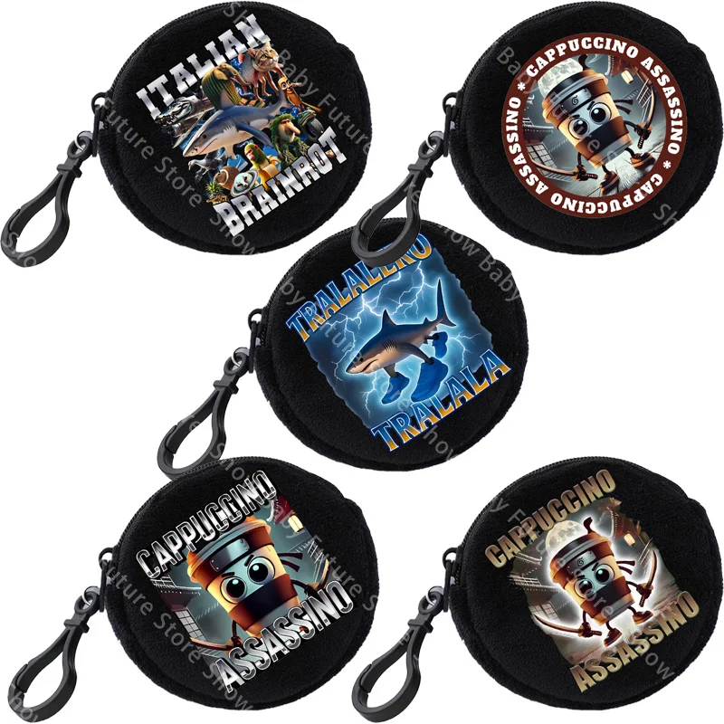 Cartoon Round Mini Coin Purse Italian Brainrot Boys Girls Anime Cute Large Capacity Cosmetic Bag Portable Handbag Birthday Gifts
Cartoon Round Mini Coin Purse Italian Brainrot Boys Girls Anime Cute Large Capacity Cosmetic Bag Portable Handbag Birthday Gifts