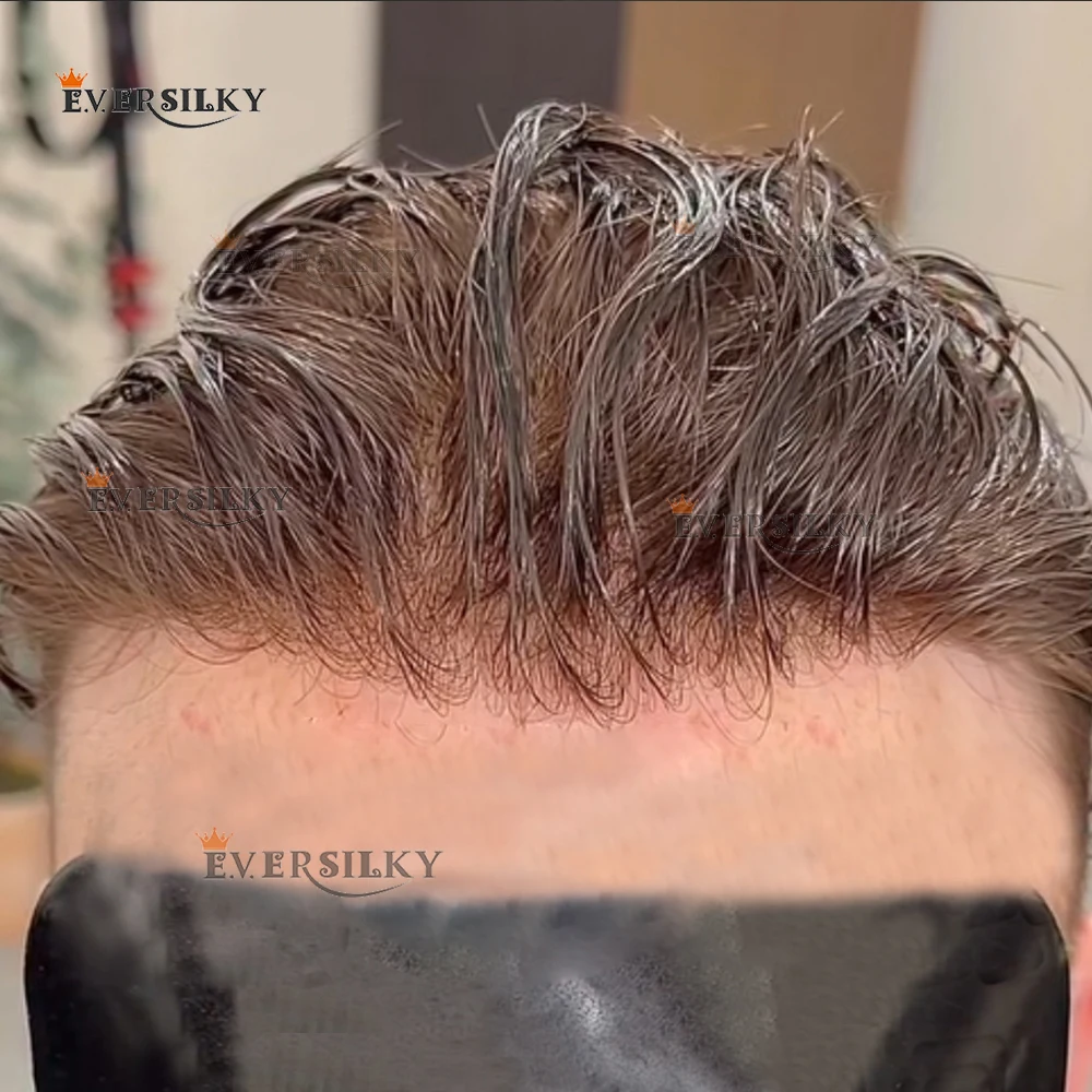 90-80%Density Grey 1b80 Natural Hairline Men's Capillary 0.02mm Ultra Thin Skin Invisible Man Wig Toupee Brown Blonde HumanHair
90-80%Density Grey 1b80 Natural Hairline Men's Capillary 0.02mm Ultra Thin Skin Invisible Man Wig Toupee Brown Blonde HumanHair