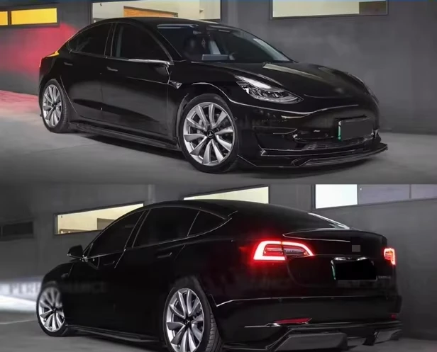 High Quality Body Kit forTesla Model 3 Upgrade ART Style Body Kit Front Lip Side Skirts Rear Diffuser Spoiler 100% Carbon Fiber
High Quality Body Kit forTesla Model 3 Upgrade ART Style Body Kit Front Lip Side Skirts Rear Diffuser Spoiler 100% Carbon Fiber